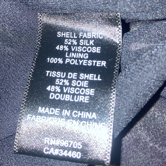 2x HP NWT Rebecca Taylor Silk Ikat Multi Black Ruched Mini Dress - Picture 4 of 7